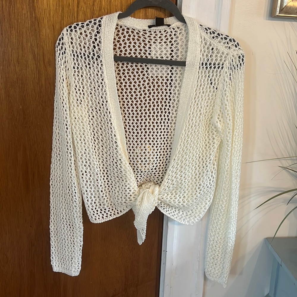 Forever 21 tie waist sweater